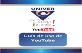 Guia de uso de youtube para plataforma tecnologica UNIVER Nayarit