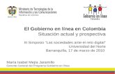 El Gobierno en línea en Colombia
