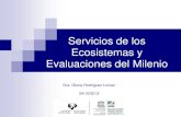 Los servicios de los ecosistemas y las evaluaciones del milenio - Aclima