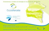 5. Manuel Acevedo. Proyecto ACCELERATE -Prioridad “Mobilising Local Energy Investments” – MLEI-