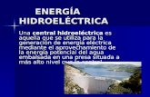 EnergíA  HidroeléCtrica