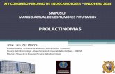 Manejo Actual (Update) de los Prolactinomas 2014 - José Luis Paz Ibarra