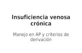 Insuficiencia venosa crónica1