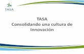La cultura de innovación en TASA