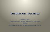 Ventilación mecanica