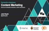 Content Marketing: qué es el contenido relevante y cómo encontrarlo.