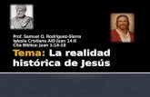 La realidad histórica de Jesús