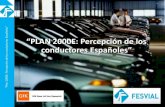 PLAN 2000E: Percepción de los conductores españoles