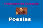 Francisco de Quevedo, poesías