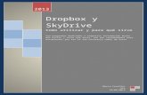 Como utilizar dropbox y sky drive