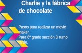 Presentación de charlie y la fábrica de chocolate