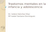 Trastornos Mentales en infancia y adolescencia