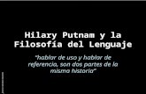Aportes de Hilary Putnam a la Filosofía del Lenguaje