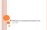 Unidad 2 mexico independiente de 1821 1855