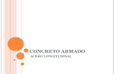 CONCRETO ARMADO - ACERO LONGITUDINAL