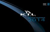 Catálogo general de escaleras de aluminio KTL -  2014