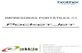 Impresora Portátil A4 PocketJet 600