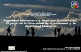 Seguridad Alimentaria y Aspectos Ambientales: El papel de la diversidad de cosistemas y la diversidad biológica