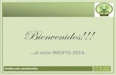 Bienvenidos!!! imofys 2014