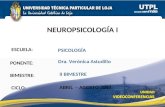 Neuropsicología I (II Bimestre)