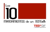 10 mandamientos TEDxDF