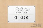 Blog como instrumento de evaluación
