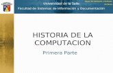 Hy S I 2008 Presentacion 001 Historia De La Computacion Inicios