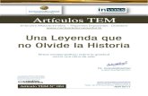TEM 004 - Una Leyenda que No Olvide la Historia - Carlos de la Rosa Vidal