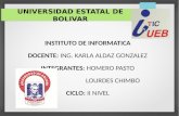 Universidad  Estatal de Bolivar