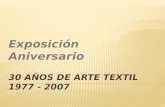 30 años de arte textil
