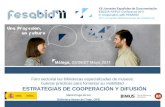 Estrategias de cooperación y difusión - María Prego de Lis