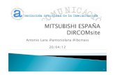 Mitshubishi España - "Dircom Site"