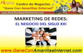 Presentacion marketing de redes de mercadeo   ganecon amarillasinternet.com