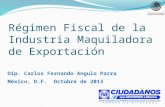 Reforma Fiscal_ Maquiladoras
