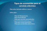 Tipos de acometida para el servicio eléctrico