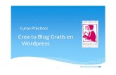 Crea tu blog en Wordpress Gratis