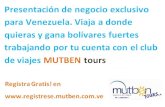 Presentacion De Negocio Mutben Tours