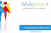 Presentacion ejecutiva Multiplica-T