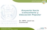Presentación proyecto socio comunitario y educacion popular