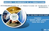 MEJORAMIENTO DE LA PRODUCTIVIDAD MEDIANTE LA TECNOLOGÍA Y MATERIALES 2