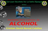 Propiedades físicas y químicas del alcohol