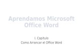 Aprendamos microsoft office word