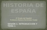 Historia de españa sesión 1: Los orígenes de España