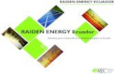 Raiden energy ecuador jan2014