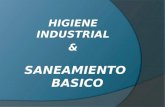 Higiene Industrial y Saneamiento Basico