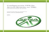 Configuración VPN de Acceso remoto con TMG