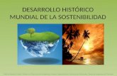 Desarrollo historico mundial de la sostenibilidad