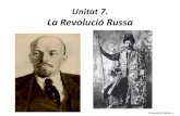 Unitat 7:  La Revolució Russa