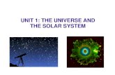 Unit 1 The Universe and the Solar System 1 ESO