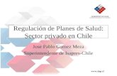 Regulación Planes De Salud - Chile